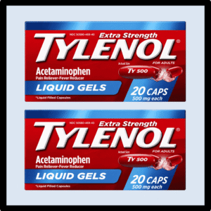 TYLENOL 20 LIQUID CAPS WHOLESALER