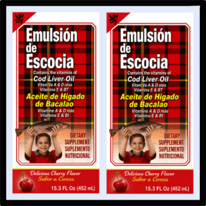 emulsion de escocia 15.30 oz cereza wholesaler