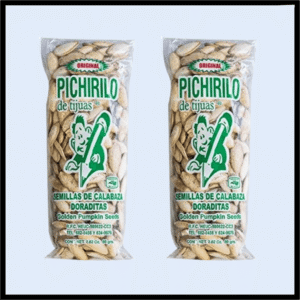 C7-1818 PICHIRILO DE TIJUAS /SEMILLAS CALABAZA 2.82oz P/10 (1.95$Ea)