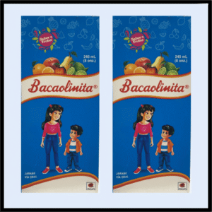 H4-5480 BACAOLINITA KIDS 240ml P/6 (7.85$Ea)