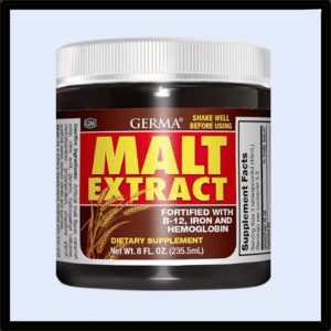 E3-1080 GERMA MALT EXTRACT GEL B12 8g P/6 (4.35$Ea)