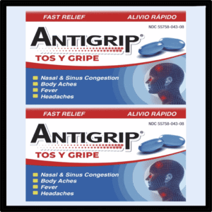 ANTIGRIP TOS Y GRIPE FAST RELIEF WHOLESALER