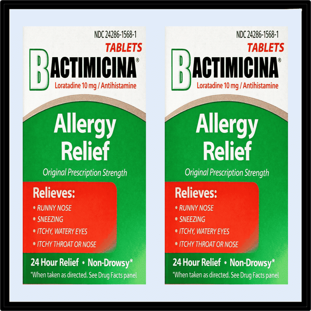 BACTIMICINA TABLETS ALLERGY RELIEF WHOLESALER