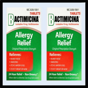 BACTIMICINA TABLETS ALLERGY RELIEF WHOLESALER