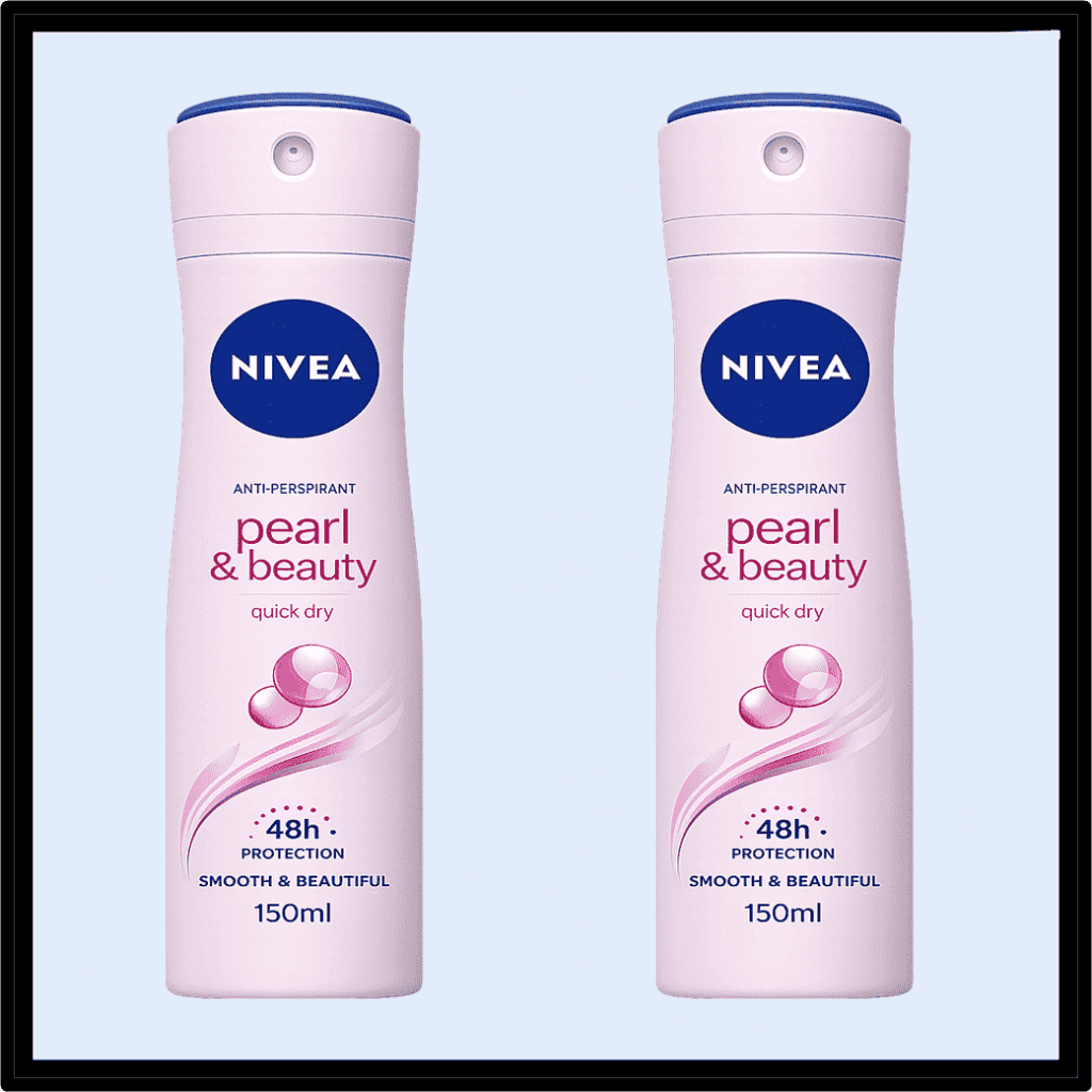 NIVEA LADY SPRAY DEODORANT DESODORANTE PEARL & BEAUTY WHOLESALER