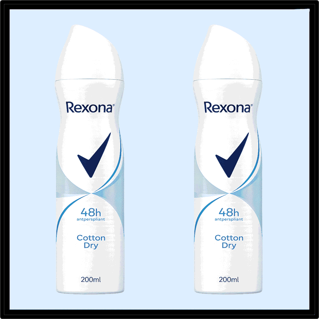 REXONA SPRAY deodorante desodorante lady COTTON 200ml WHOLESALER