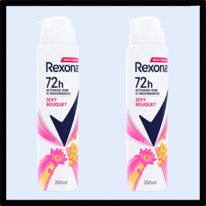 REXONA SPRAY deodorante desodorante lady SEXY BOUQUET 200 ml WHOLESALER