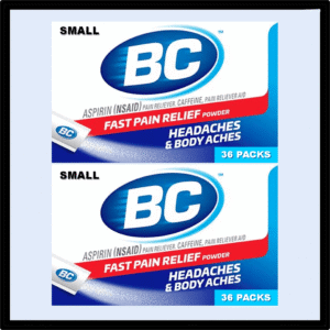 E1-1060 BC FAST PAIN RELIEF SMALL P/36 (0.85¢Ea)