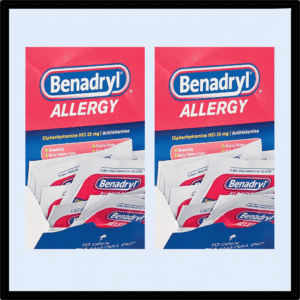 D2-3070 BENADRYL ALLERGY 30PC P/30 (0.55¢Ea)