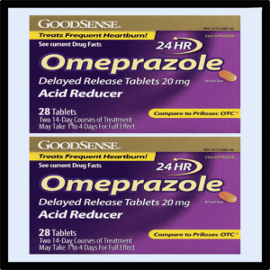OMEPRAZOLE ACID REDUCER GOOD SENSE WHOLESALER