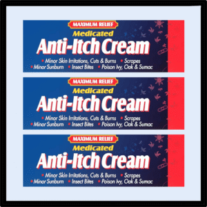 D6-1030 ANTI-ITCH CREAM MAXIMUM RELIEF 1.5 oz P/12 (1.45$Ea)
