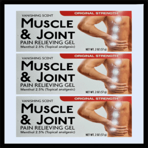 D6-4823 MUSCLE & JOIN VANISHING SCENT GEL 1 oz P/6 (1.60$Ea)