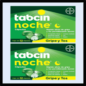 tabcin noche gripe y tos capsulas wholesaler