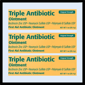 D6-1011 TRIPLE ANTIBIOTIC OINTMENT 1oz P/12 (1.45$Ea)