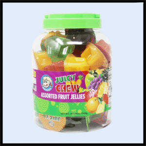 A5-1778 JELLY GELATINA NATURAL JUICY CHEW P/36 (0.22$Ea)