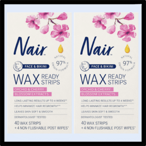 NAIR WAX READY STRIPS FACE & BIKINI