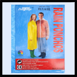 PONCHOS RAIN ADULT