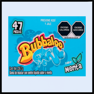 C1-0925 Bubbaloo Menta P/47 (0.10¢Ea)