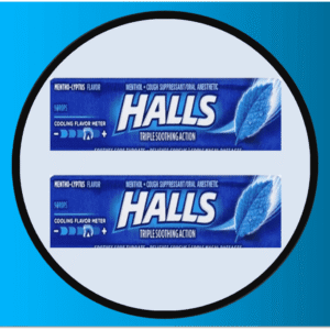 A1-2324 HALLS MINT BLUE P/20 (0.75¢Ea)
