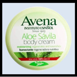 T2-1163 AVENA ALOE SAVILA BODY CREAM 200g P/6 ($5.60=ea)