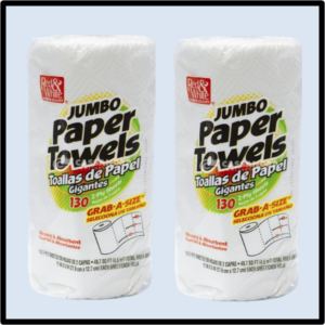 R3-1142 PAPER TOWELS CLASSIC P/15 ($1.20=ea)