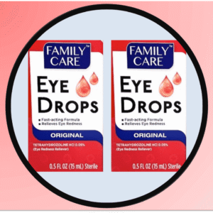 E1-1182 FAMILY CARE EYE DROPS P/12 (1.45$Ea)