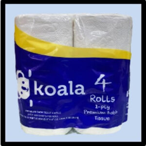 V1-2270 TISSIU PAPER KOALA SET 4 P/12 ($1.25=ea)
