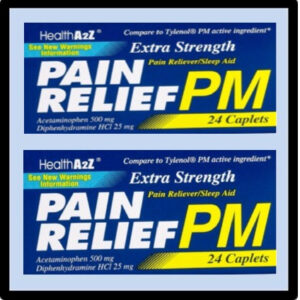 F2-4118 PAIN RELIF PM P/6 ($1.45=ea)