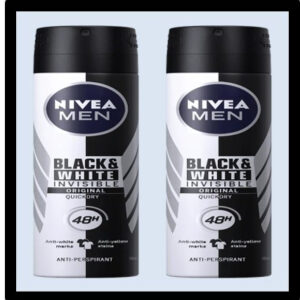 S4-1577 Nivea Men Black & White Invisible 200ml P/6 ($3.25=ea)