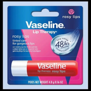 J9-1250 VASELINE LIP BALM ROSA P/12 ($1.25=ea)