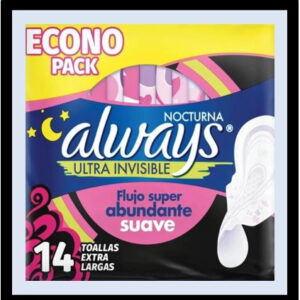P3-5288 ALWAYS FLUJO ABUNDANTE P/16 ($3.25=ea)