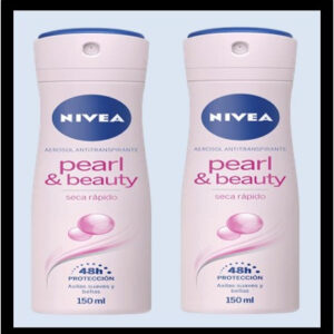 S6-7076 Nivea Spray Pearl Beauty 150ml ($3.25=ea)