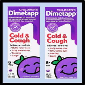 H2-1050 DIMETAPP COLD & COUGH 4oz P/6 ($4.90=ea)