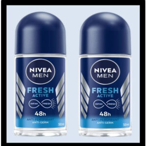 S3-7223 NIVEA MEN FRESH ACTIVE ROLL ON 50ml P/6 ($2.85=ea)