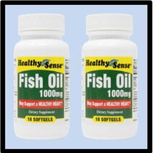 P1-2097 HEALTHY SENSE FISH OIL P/12 ($1.25=ea)