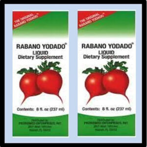 L3-5181 JARABE RABANO YODADO 8oz P/6 ($4.15=ea)