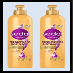 T3-1820 SEDAL CREMA PARA PEINAR CON PROBIOTICOS  300ml. P/12 ($3.25=ea)