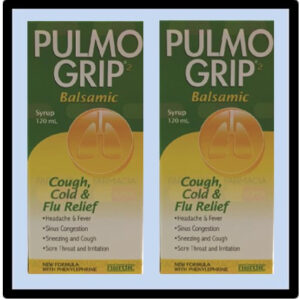 L1-1550 PULMOGRIP JARABE 120ml P/6 ($9.30=ea)