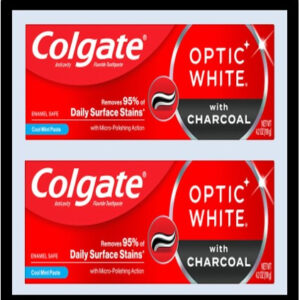 J5-2055 COLGATE OPTIC WHITE WITH CHARCOAL 4.2oz P/24 ($3.95=ea)