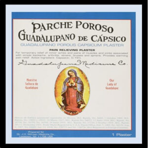 Q4-5033 PARCHE POROSO GUADALUPANO DE CAPSICO 1 Plaster ($3.80=ea)