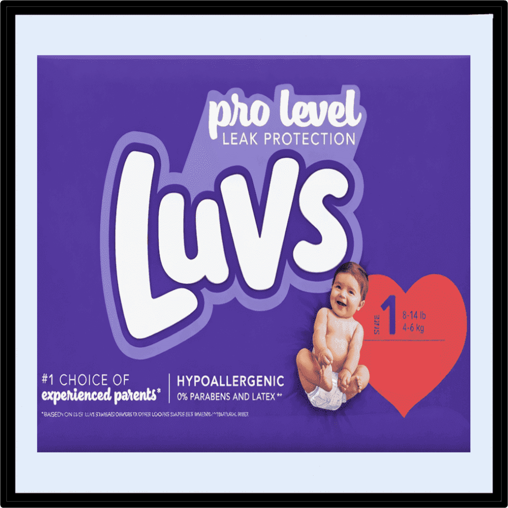 luvs diapers size 1 PANALES WHOLESALER