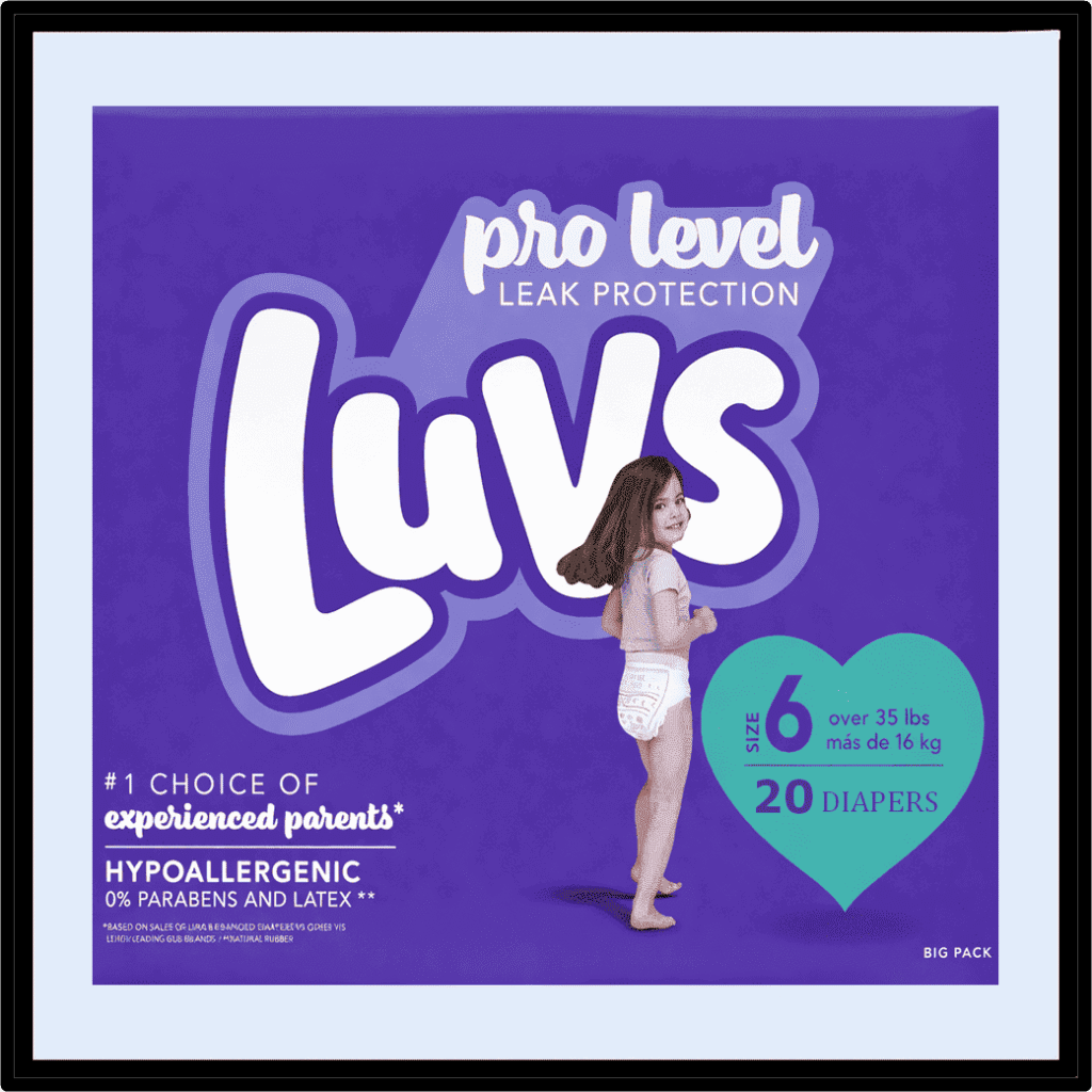 luvs diapers size 6 PANALES WHOLESALER