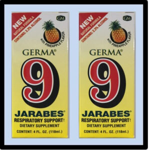 L2-5183 GERMA 9 JARABES 4oz P/6 ($5.60=ea)