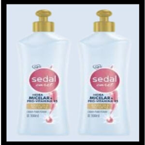 T3-1821 SEDAL CREMA PARA PEINAR AGUA MICELAR 300ml. P/12 ($3.25=ea)