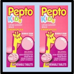 h1-1810 PEPTO CHILDREN 24tab P/4 ($7.90=ea)
