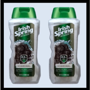 T8-1895 Body Wash Irish Spring Charcoal 20oz P/4 (4.25$=ea)