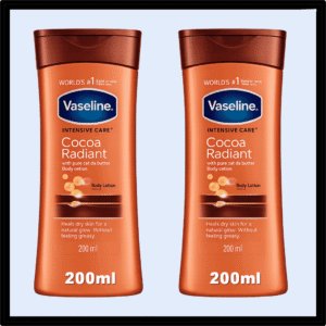 VASELINE LOTION COCOA GLOW BROWN VASELINA WHOLESALER 200 ML