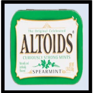 A4-3621 ALTOIDS SPEARMINT P/12 ($3.60=ea)