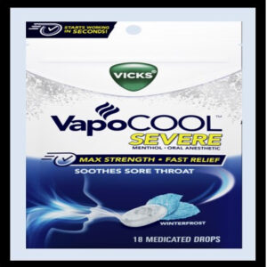 A1-5070 VAPOCOOL SEVERE VICK CANDY P/12 ($2.50=ea)