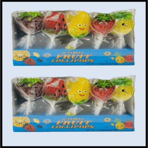 B3-2501 FRUIT LOLLIPOPS GEL P/30 (0.25¢Ea)